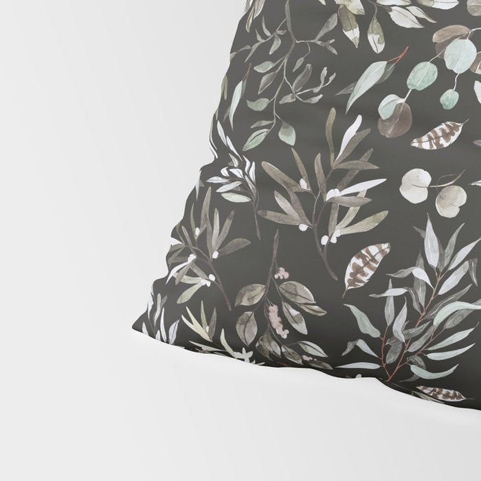 Winter night nature 08 Pillow Sham Gallery Image 4