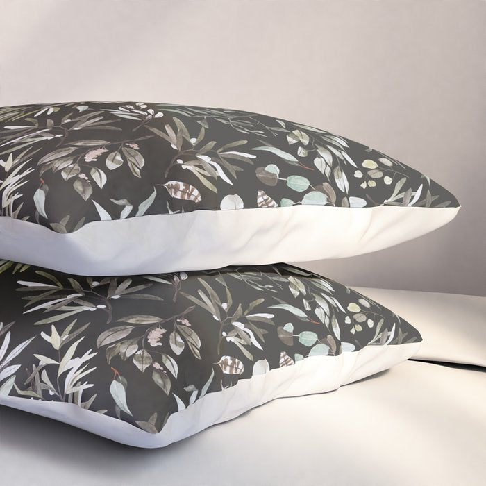 Winter night nature 08 Pillow Sham Gallery Image 3