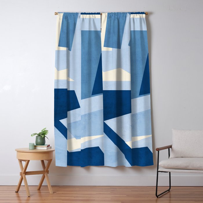 Modern Abstract Art 26 Window Curtain Gallery Image 1