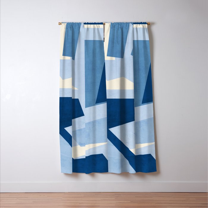 Modern Abstract Art 26 Window Curtain Gallery Image 3