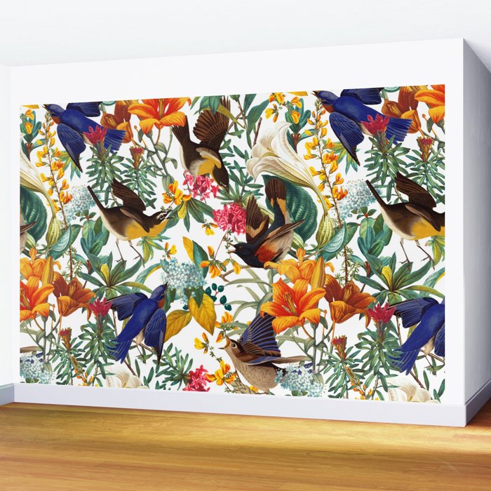 The Land of Birds II Wall Mural Gallery Image 2