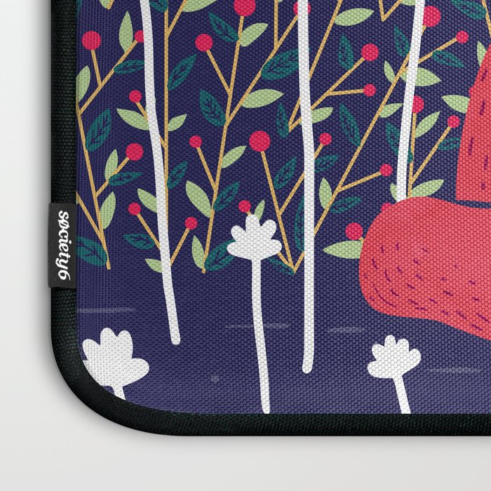 Fox in the Garden Laptop Sleeve Gallery Image 3