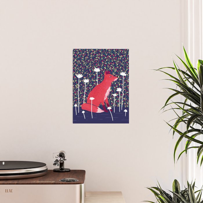 Fox in the Garden Poster Gallery Image 2