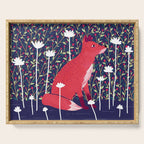 Fox in the Garden Serving Tray Gallery Image 1