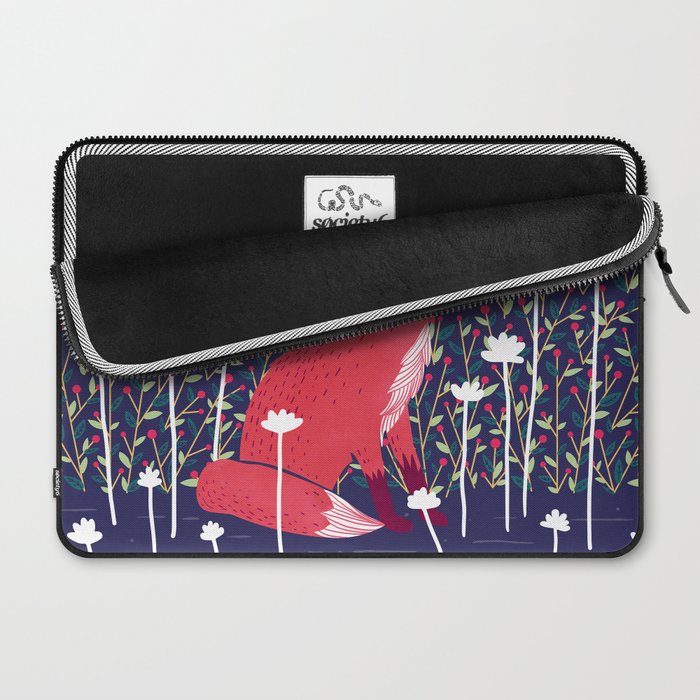 Fox in the Garden Laptop Sleeve Gallery Image 2