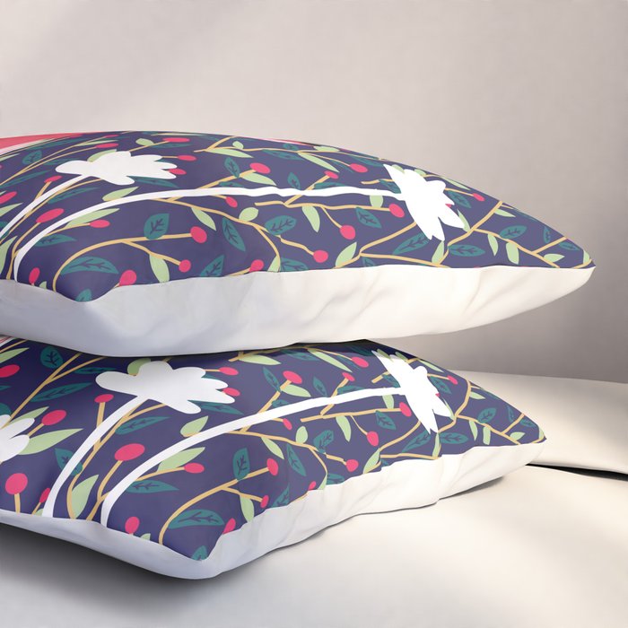 Fox in the Garden Pillow Sham Gallery Image 3