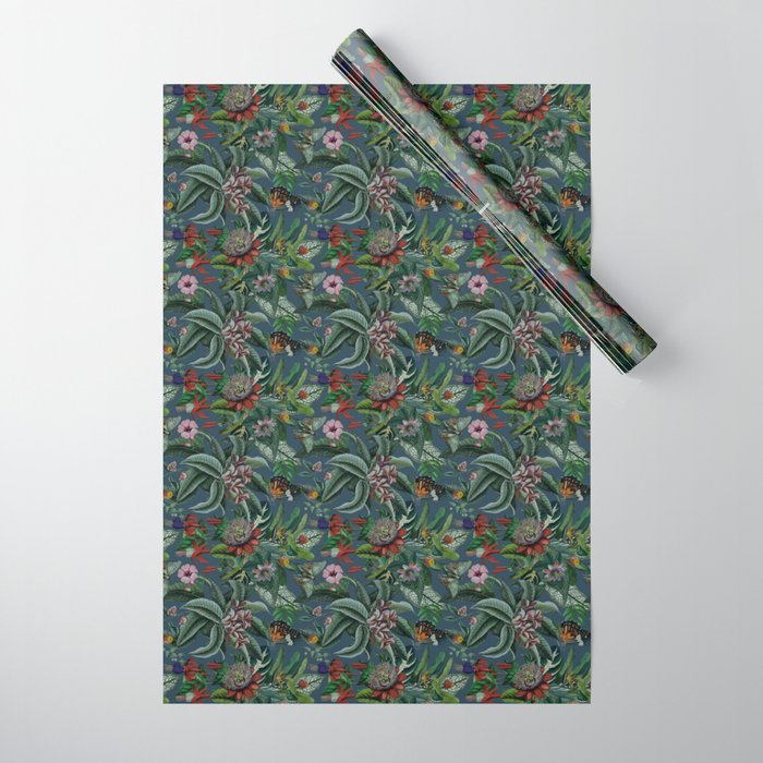 Midnight rainforest I Wrapping Paper Gallery Image 1