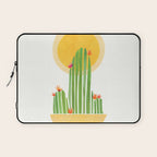 Golden Summer Cactus Laptop Sleeve Gallery Image 1