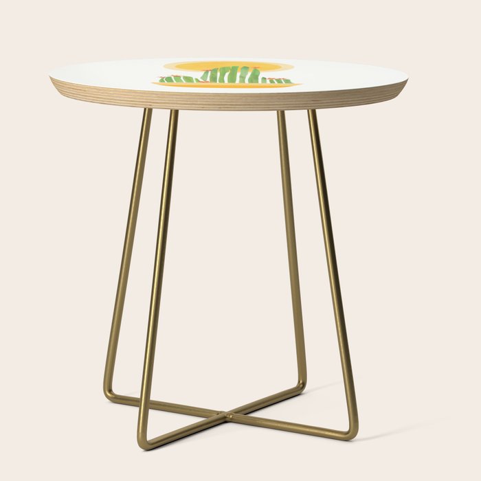 Golden Summer Cactus Side Table Gallery Image 1