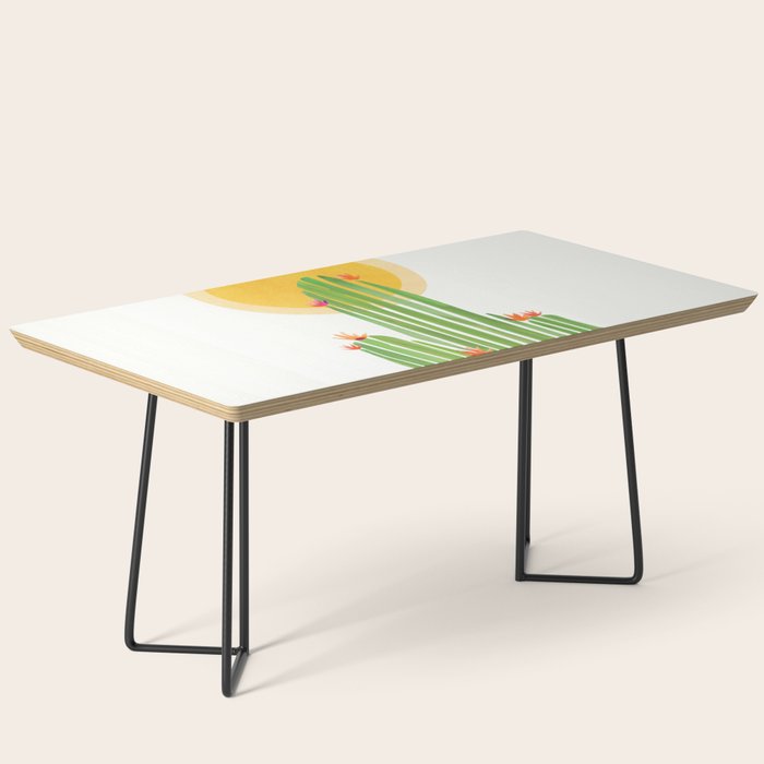 Golden Summer Cactus Coffee Table Gallery Image 1