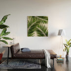 Palm Leaf III Wood Wall Art Gallery Image 2