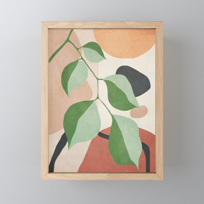 Colorful Branching Out 23 Mini Art Print Gallery Image 1