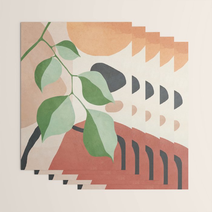 Colorful Branching Out 23 Wrapping Paper Gallery Image 3