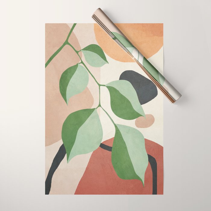 Colorful Branching Out 23 Wrapping Paper Gallery Image 1