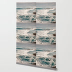 Green Tropical Beach Waves Ocean Adventure Wallpaper Gallery Image 2