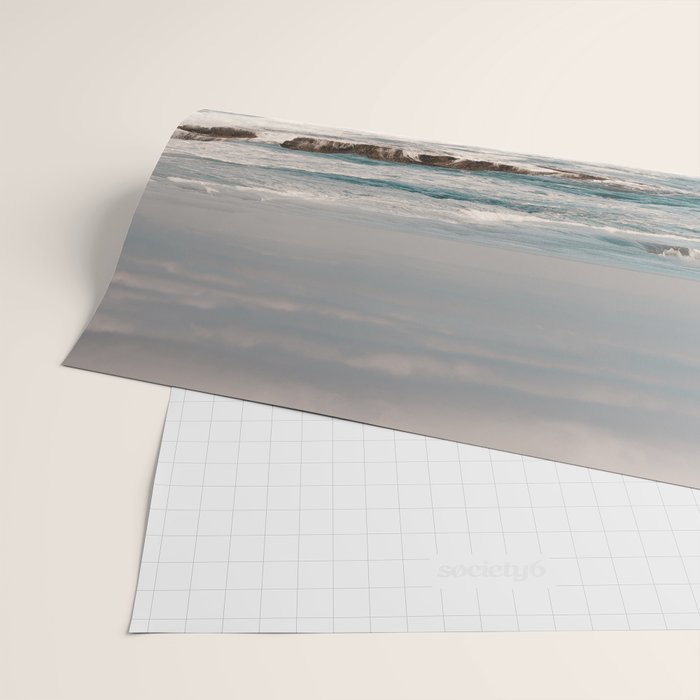 Green Tropical Beach Waves Ocean Adventure Wrapping Paper Gallery Image 2