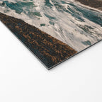 Green Tropical Beach Waves Ocean Adventure Welcome Mat Gallery Image 2