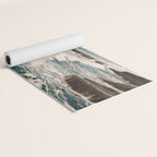 Green Tropical Beach Waves Ocean Adventure Yoga Mat Gallery Image 2
