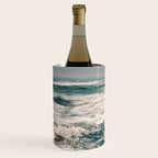 Green Tropical Beach Waves Ocean Adventure Wine Chiller Gallery Image 2