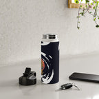 Classic Tattoo Snake vs Tiger Water Bottle Gallery Image 4