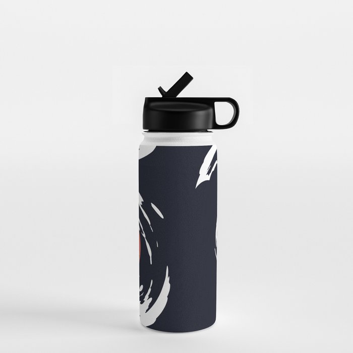 Classic Tattoo Snake vs Tiger Water Bottle Gallery Image 1