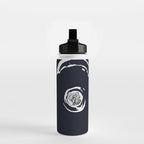 Classic Tattoo Snake vs Tiger Water Bottle Gallery Image 2