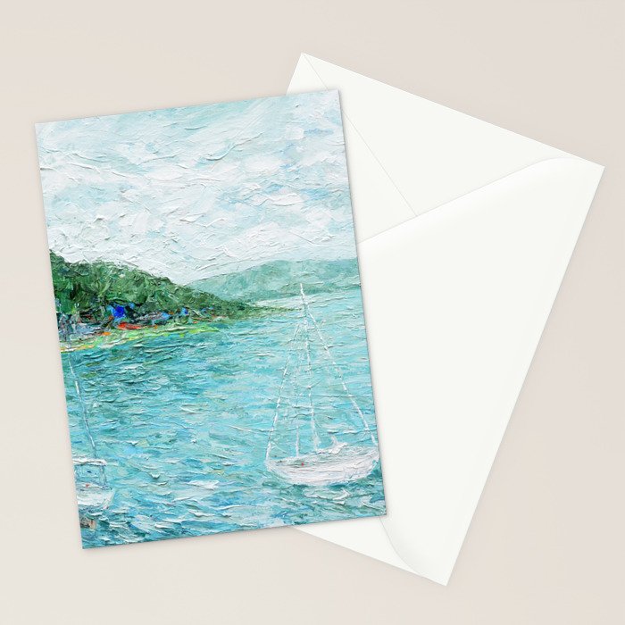 Lakeside Summer 1 Stationery Card Gallery Image 2