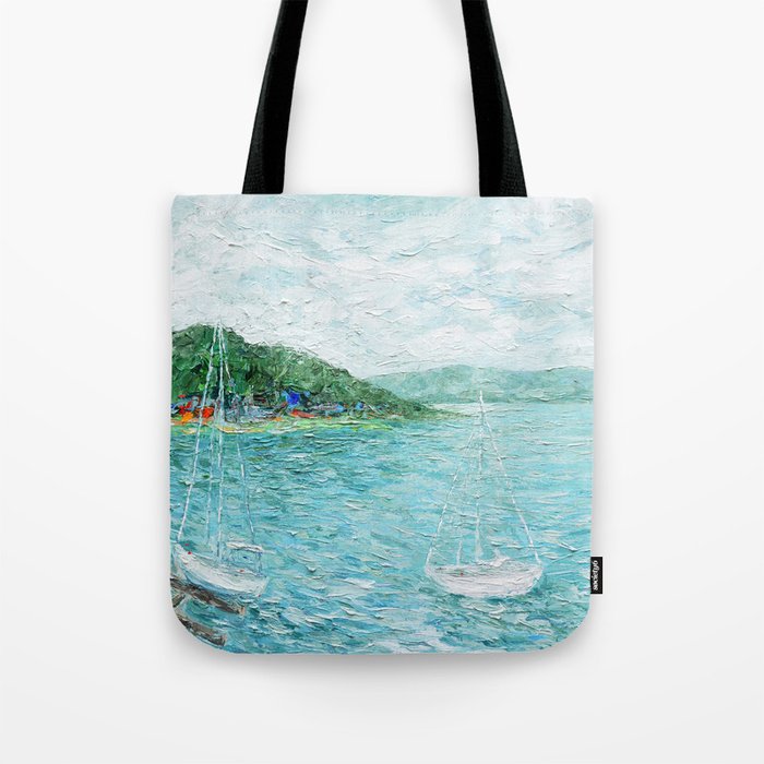 Lakeside Summer 1 Tote Bag Gallery Image 1