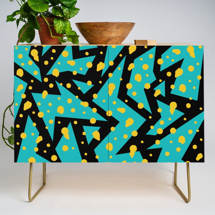 Memphis Pattern 22 - 80s / 90s Retro Credenza Gallery Image 1