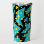Memphis Pattern 22 - 80s / 90s Retro Travel Mug Gallery Image 2