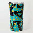 Memphis Pattern 22 - 80s / 90s Retro Travel Mug Gallery Image 3