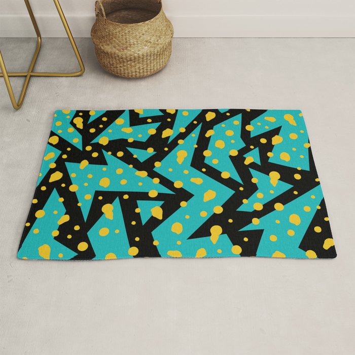 Memphis Pattern 22 - 80s / 90s Retro Rug Gallery Image 1