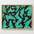 Memphis Pattern 22 - 80s / 90s Retro Serving Tray Gallery Image 1
