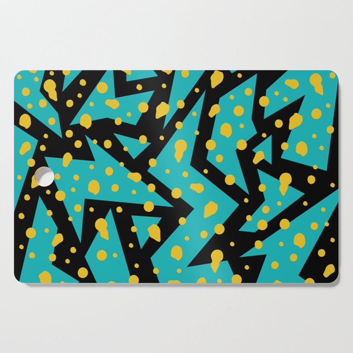 Memphis Pattern 22 - 80s / 90s Retro Cutting Board Gallery Image 1