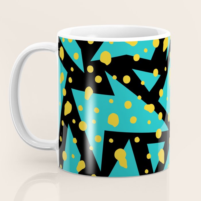 Memphis Pattern 22 - 80s / 90s Retro Coffee Mug Gallery Image 3