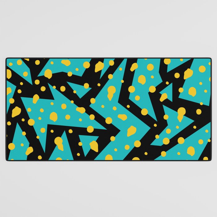 Memphis Pattern 22 - 80s / 90s Retro Desk Mat Gallery Image 3