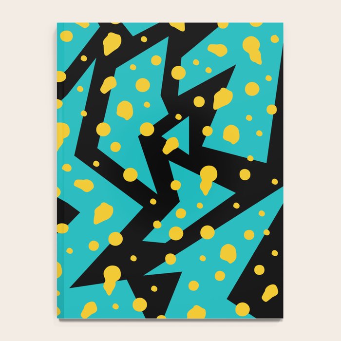 Memphis Pattern 22 - 80s / 90s Retro Notebook Gallery Image 4