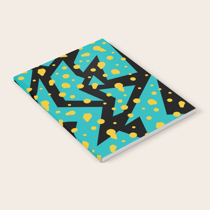 Memphis Pattern 22 - 80s / 90s Retro Notebook Gallery Image 2