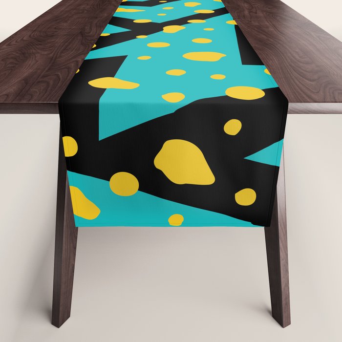 Memphis Pattern 22 - 80s / 90s Retro Table Runner Gallery Image 1