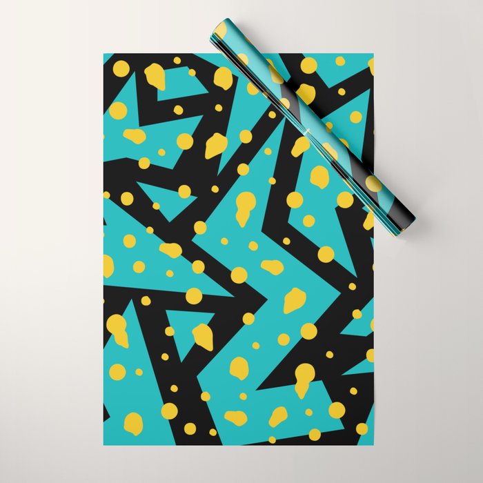 Memphis Pattern 22 - 80s / 90s Retro Wrapping Paper Gallery Image 1