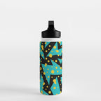 Memphis Pattern 22 - 80s / 90s Retro Water Bottle Gallery Image 3
