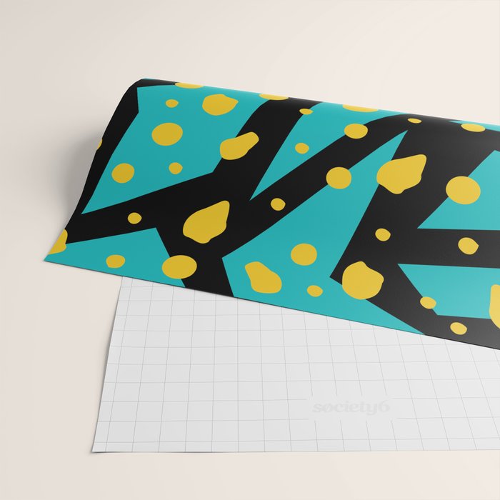 Memphis Pattern 22 - 80s / 90s Retro Wrapping Paper Gallery Image 2