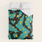 Memphis Pattern 22 - 80s / 90s Retro Comforter Gallery Image 6