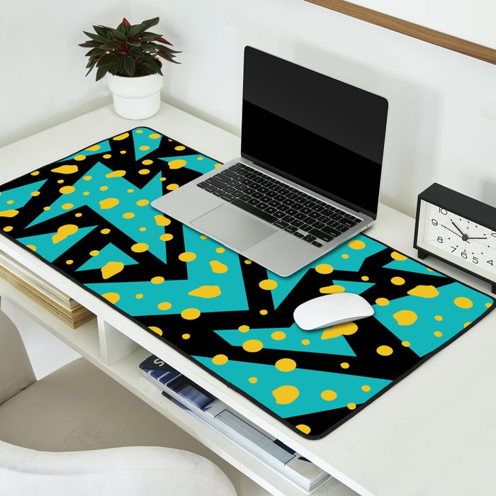 Memphis Pattern 22 - 80s / 90s Retro Desk Mat Gallery Image 2