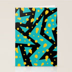 Memphis Pattern 22 - 80s / 90s Retro Stationery Card Gallery Image 2