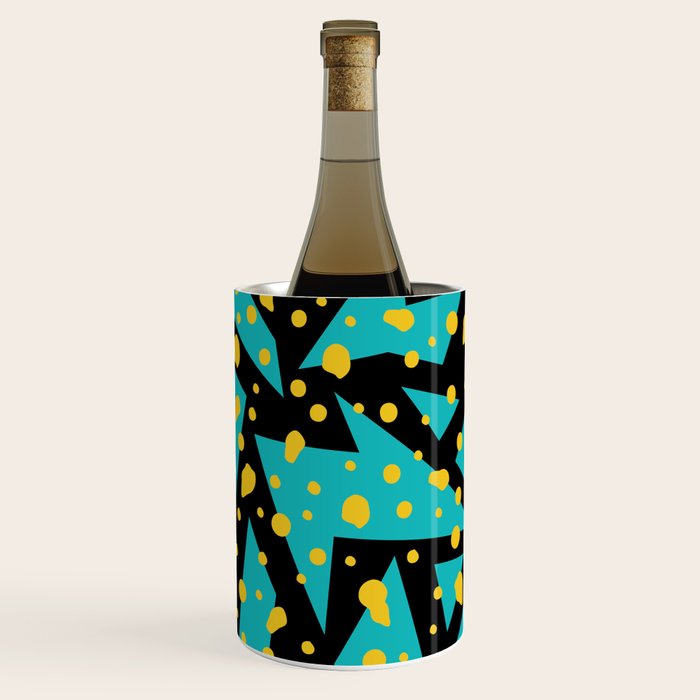 Memphis Pattern 22 - 80s / 90s Retro Wine Chiller Gallery Image 2