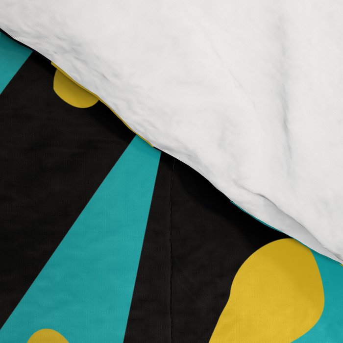 Memphis Pattern 22 - 80s / 90s Retro Comforter Gallery Image 4