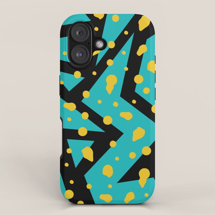 Memphis Pattern 22 - 80s / 90s Retro iPhone Case Gallery Image 1