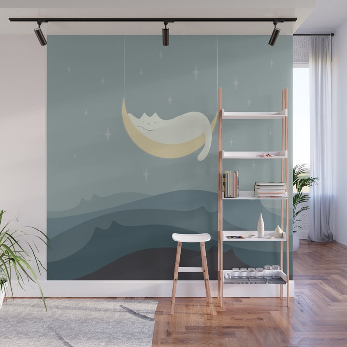 Cat Landscape 188 Wall Mural Gallery Image 1