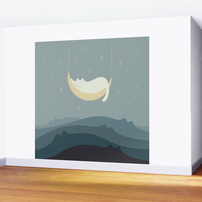 Cat Landscape 188 Wall Mural Gallery Image 2